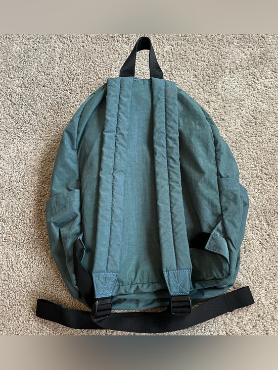 BAGGU Medium Sea Green Nylon Backpack main image 9